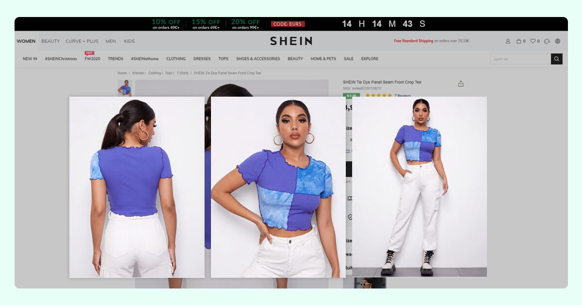 Scraping Images from Shein-com